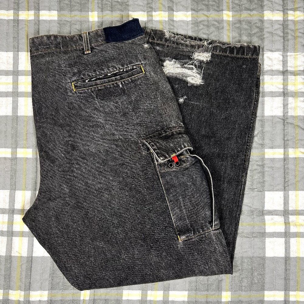 Polo Ralph Lauren Military Jeans 36x32 | RL-67 | Cargo Grunge Distressed - Picture 2 of 15